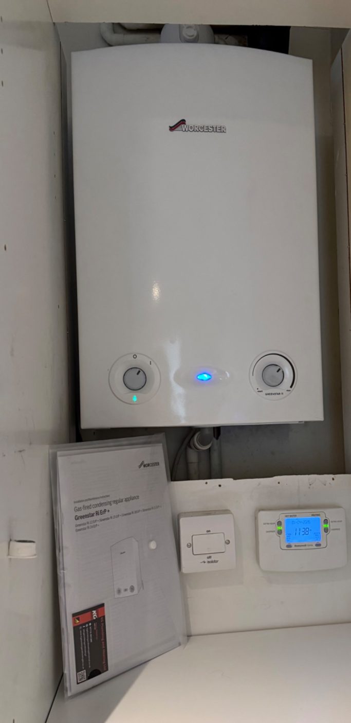 Boiler change in Abingdon by KG Plumbing and heating