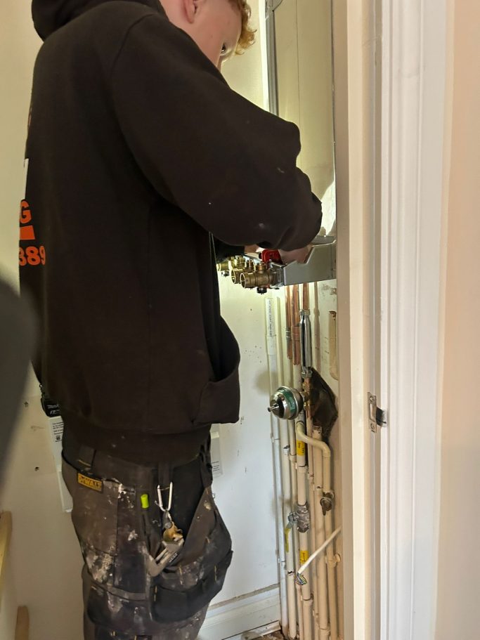 Boiler change in Abingdon by KG Plumbing and heating